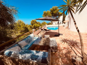 Ibiza Dream Villa Denia, Seaview, Pool, BBQ, Airco, Wifi